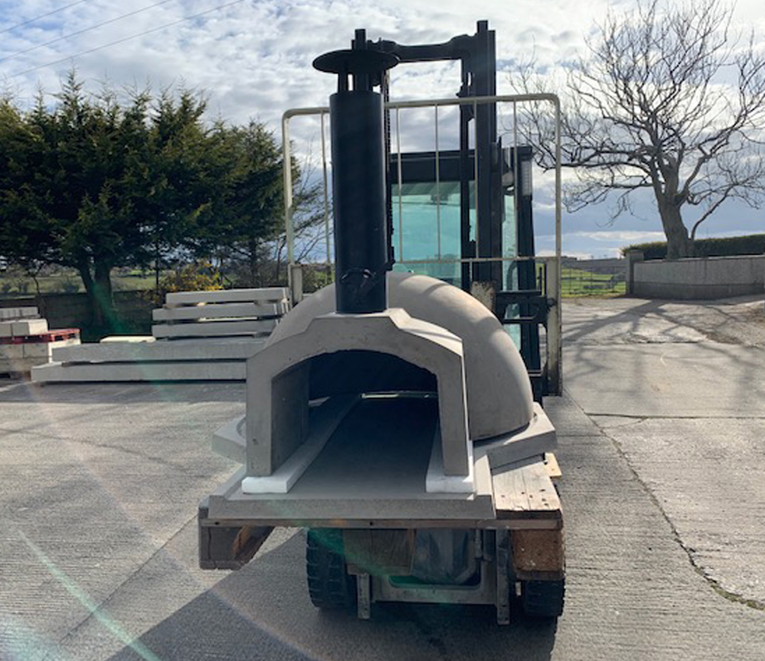 dome pizza oven
